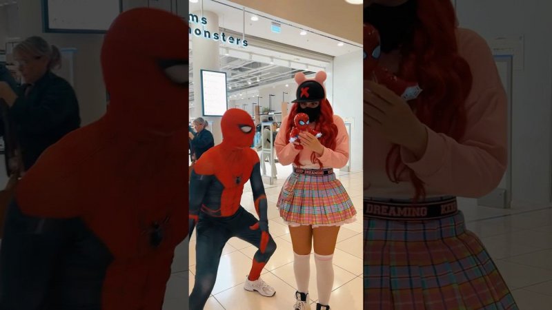 Попалась Человеку-Пауку #spiderman #tiktok @moscow_spider