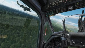 Парой Ка-50 тестируем новую миссию, К.В.А.С. в DCS World.
