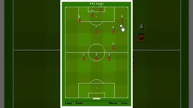 Sokker Manager - Tactic 442 to 352 (online soccer manager game)