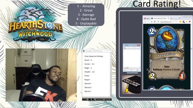 Witchwood Arena Card Rating! (Class Cards) смотреть онлайн