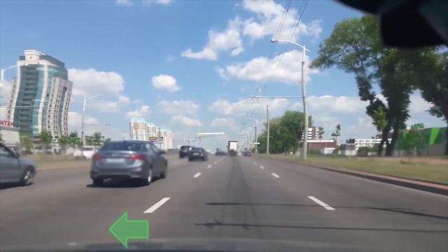 МАРШРУТ ДЛЯ ПОДГОТОВКИ к экзамену в ГАИ. Вождение по городу