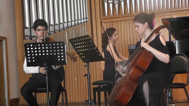 А. Бабаджанян - Фортепианное трио 2-3-я часть