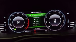 ОБЗОР ЦИФРОВОЙ ПРИБОРНОЙ ПАНЕЛИ НА SKODA RAPID 2021