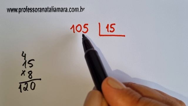 105 dividido por 15| Dividir 105 por 15 | 105/15 | 105:15 | 105÷15 | Exemplo de DIVISÃO RESOLVIDA смотреть онлайн