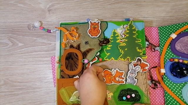 развивающая мягкая МЕГА БОЛЬШАЯ книжка