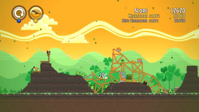 Angry Birds Trilogy-Seasons | 3 Stars on 6-14 | Microsoft Xbox 360 смотреть онлайн