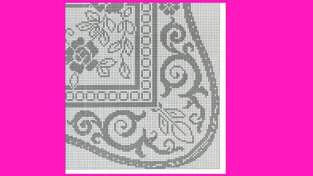 Покрывало на кровать крючком и схемы к ним (3) смотреть онлайн