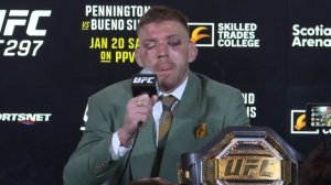UFC 297: Пресс-конференция Дрикуса Дю Плесси