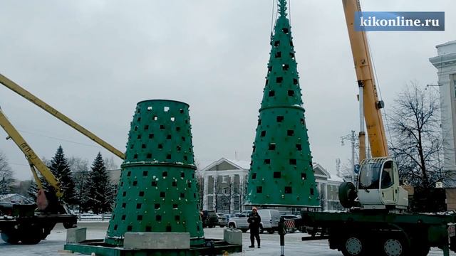 Установка каркаса ели смотреть онлайн