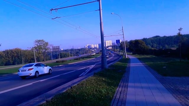 Москва. Каширский парк. Пруд. Каширское шоссе смотреть онлайн