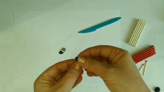 Снігур з пластиліну