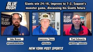 Saquon Runs Giants to 24-16 Win, 7-2 Record | Ep. 123 | Blue Rush Post Game Podcast