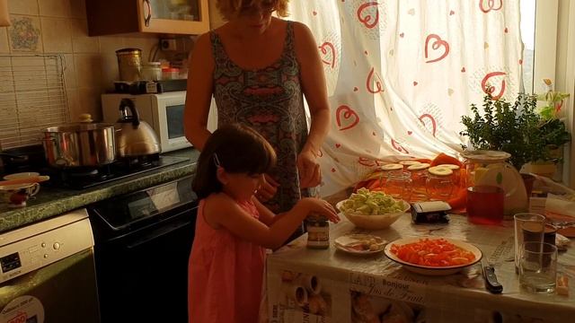 Лечо из качабков/лечо/салат на зиму/бабушкины рецепты смотреть онлайн