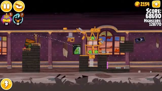 Angry Birds Seasons, Haunted Hogs, 2-4, 133260 смотреть онлайн