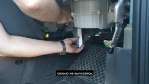 Замена салонного фильтра на Corsa D