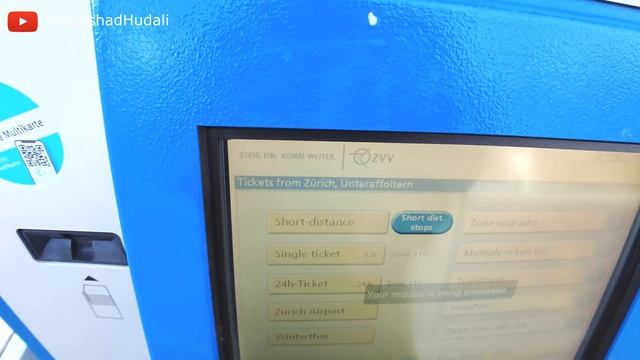How to buy public transport (Trams/Buses/Ferry) TICKETS, passes in Zurich Switzerland? смотреть онлайн