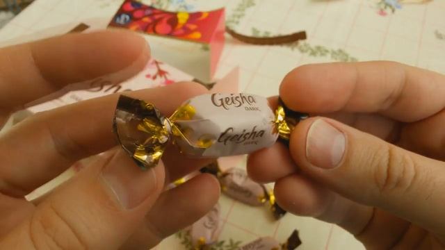 Конфеты Fazer Гейша смотреть онлайн