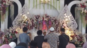 Acara Resepsi Pernikahan Adat Jawa di Jambi Sumatera Indonesia (Arif & Adinda)