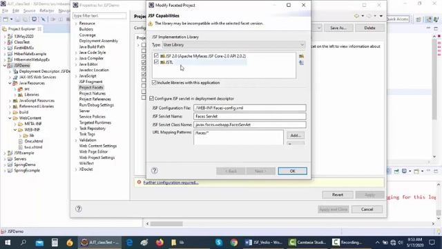 Java Server Faces Example in Eclipse смотреть онлайн