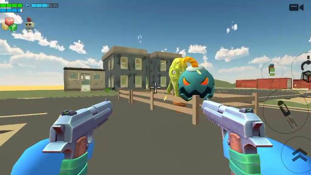 обзор на:зодотые пистолеты, живую бомбу и баг с имоциями смотреть онлайн