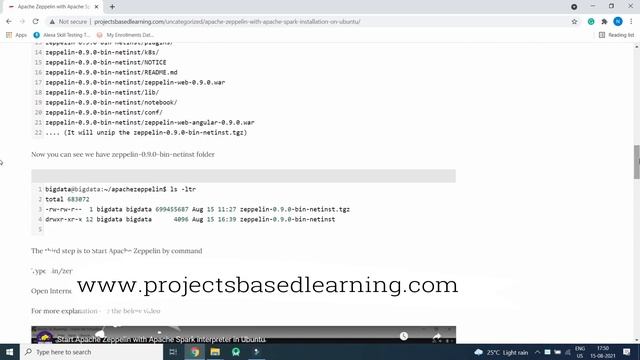 Apache Zeppelin with Apache Spark Installation on Ubuntu смотреть онлайн