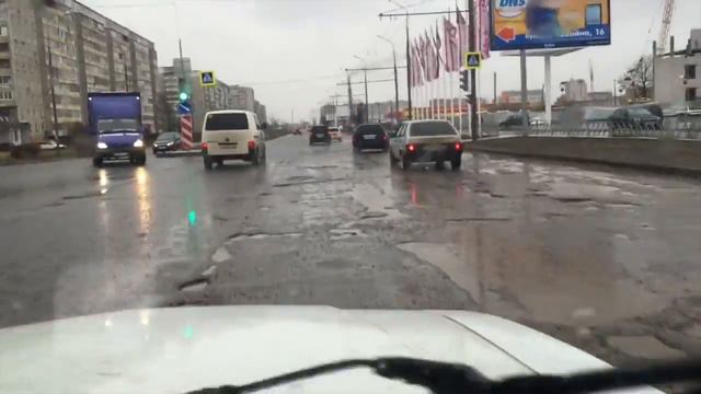 Йошкар Ола   город с самыми плохими дорогами в России смотреть онлайн