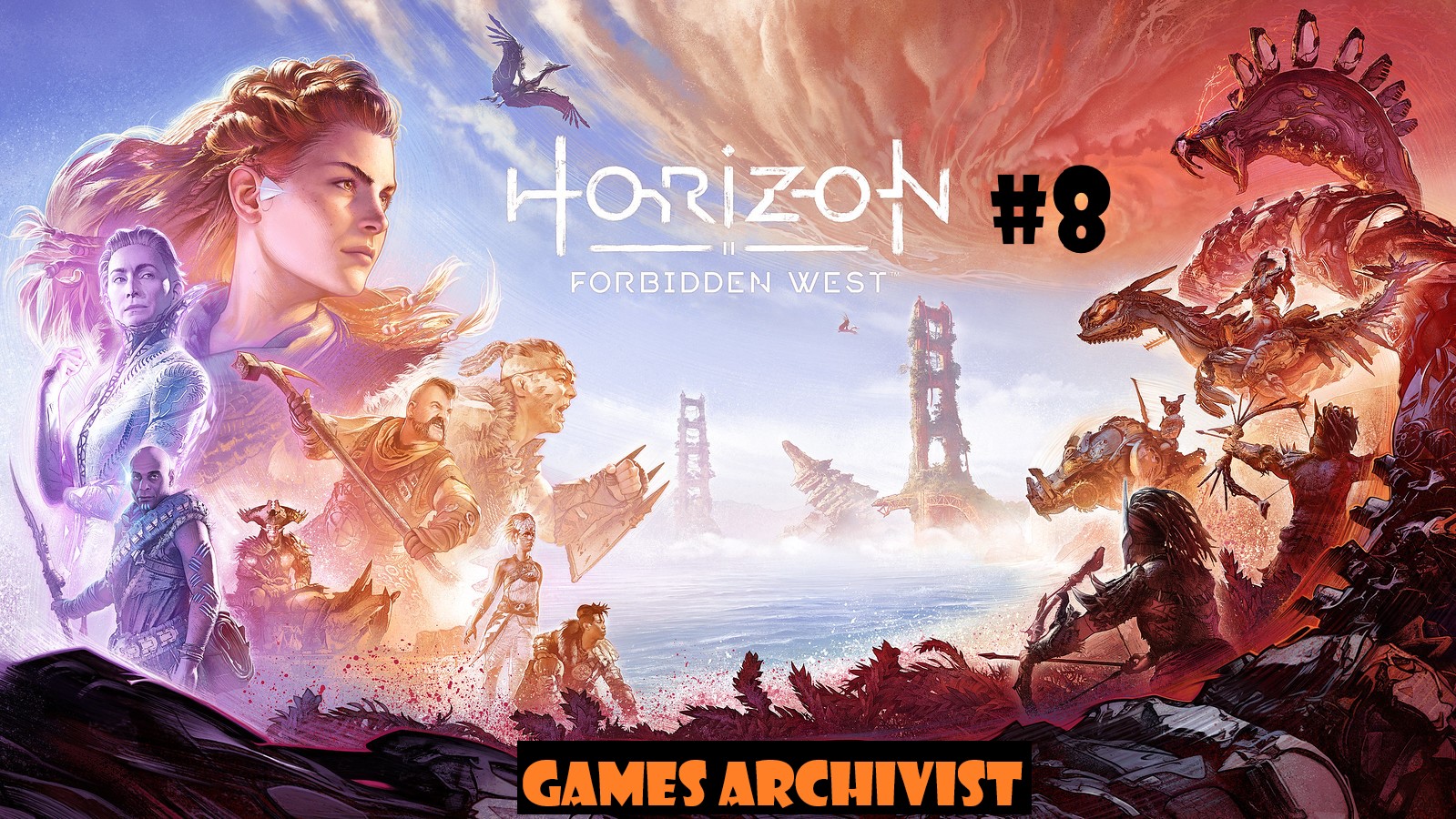 Horizon Forbidden West 2024 PC / ИГРОФИЛЬМ / СЕРИАЛ / #8 Племя небесников