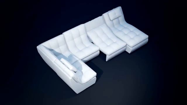 Схема раскладки угловой диван Бозен Lite 5 МФ "Константа" смотреть онлайн