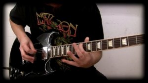 Melodic metal guitar solo. Gibson SG Standard