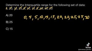 How to find interquartile range