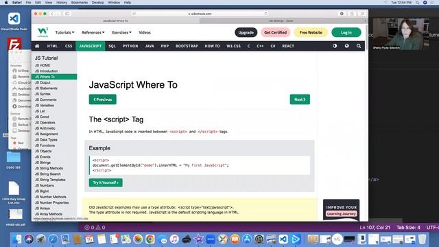 Simple JavaScript Example