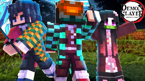 #6 Клинок, рассекающий демонов в майнкрафт l Обзор Мода Kimetsu no Yaiba Demon Slayer в Minecraft смотреть онлайн