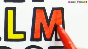 Pelajari A sampai Z Mewarnai untuk Anak & Balita | Mari Menggambar A sampai Z Bersama #100