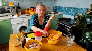 ?Куриные крылышки в кисло сладком соусе. Тропический смузи?.mp4