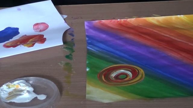 Уроки рисования: Абстрактные цветы смотреть онлайн