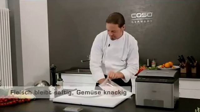 Медленноварка CASO SV 1000 с вакуумным насосом