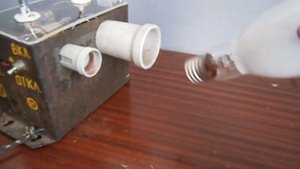 Самодельный стенд для проверки ламп ДНаТ, ДРЛ, а так же LED ламп, "экономок".
