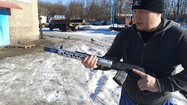 Вывешенное трубчатое цевьё для Сайги своими руками (DIY) смотреть онлайн