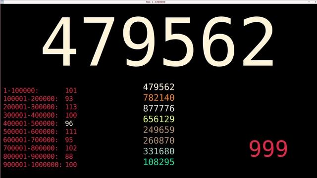 Random Number Generator смотреть онлайн