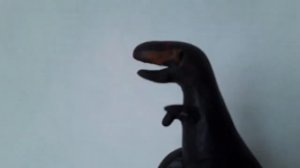 Пластилиновый мультик про динозавров! Тиранозавр VS тиранозавр