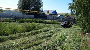 Роторная косилка на минитрактор своими руками