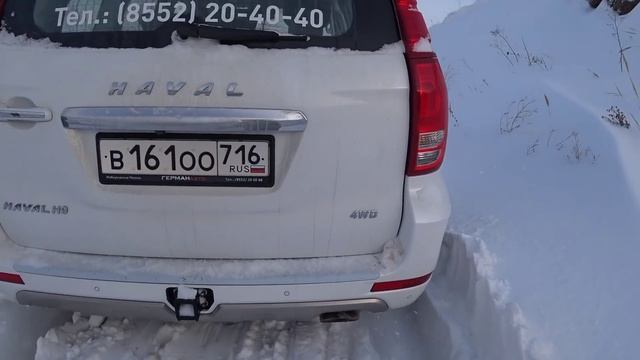 Что может HAVAL H9 в снегу, я был в шоке
