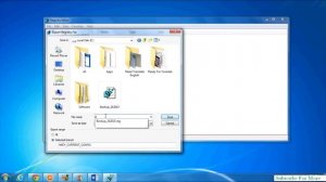 How to Backup and Restore Registry in Windows 7