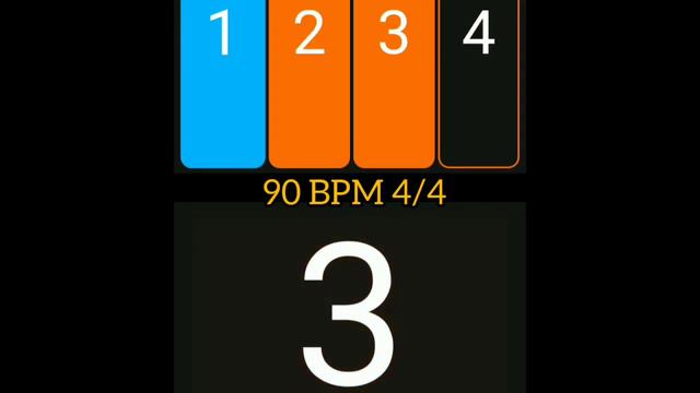90 BPM Metronome - Visual Click смотреть онлайн