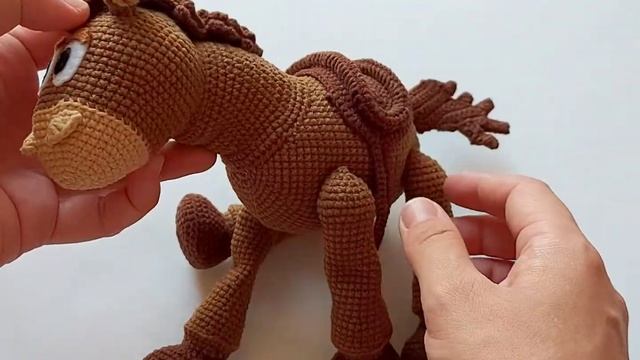 amigurumi free pattern crochet horse Bullseye смотреть онлайн