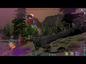 ARK: Survival Evolved - прохождение босса на карте Рагнарок(Ragnarok) Альфа Дракон и Мантикора
