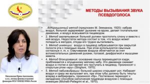 34в. ВОССТАНОВЛЕНИЕ ГОЛОСОВОЙ ФУНКЦИИ ПОСЛЕ ЛАРИНГЭКТОМИИ ПУТЁМ ФОРМИРОВАНИЯ ПИЩЕВОДНОГО ГОЛОСА.