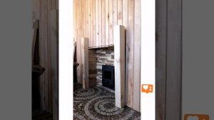 Портал печи Гефест гроза! Отделка бани! #Shorts