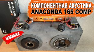 Сбалансированная компонентная SQ акустика! DL Audio Anaconda 165 Comp