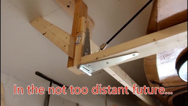 Ceiling Kayak Holder for a Heavy Wood Kayak смотреть онлайн